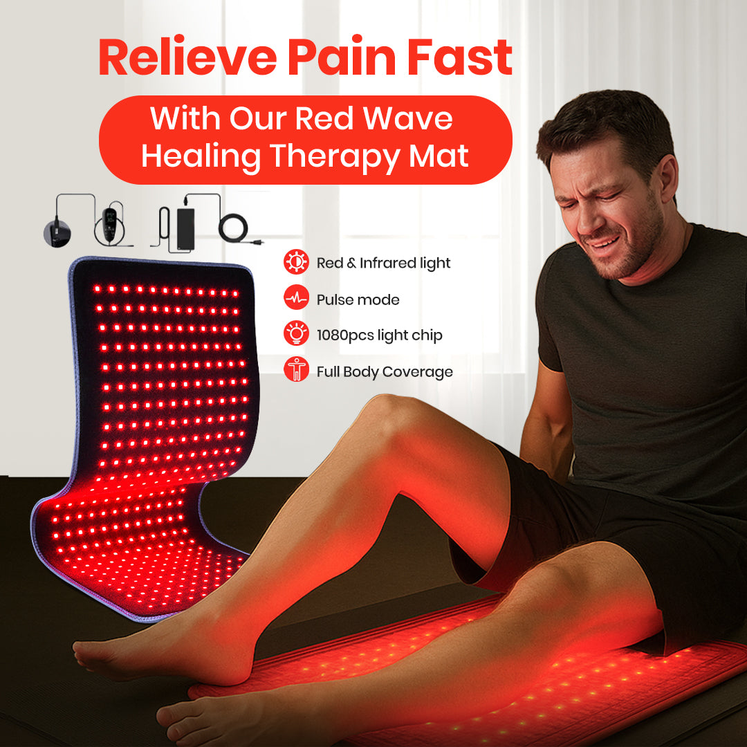 Red Wave Therapy Mat
