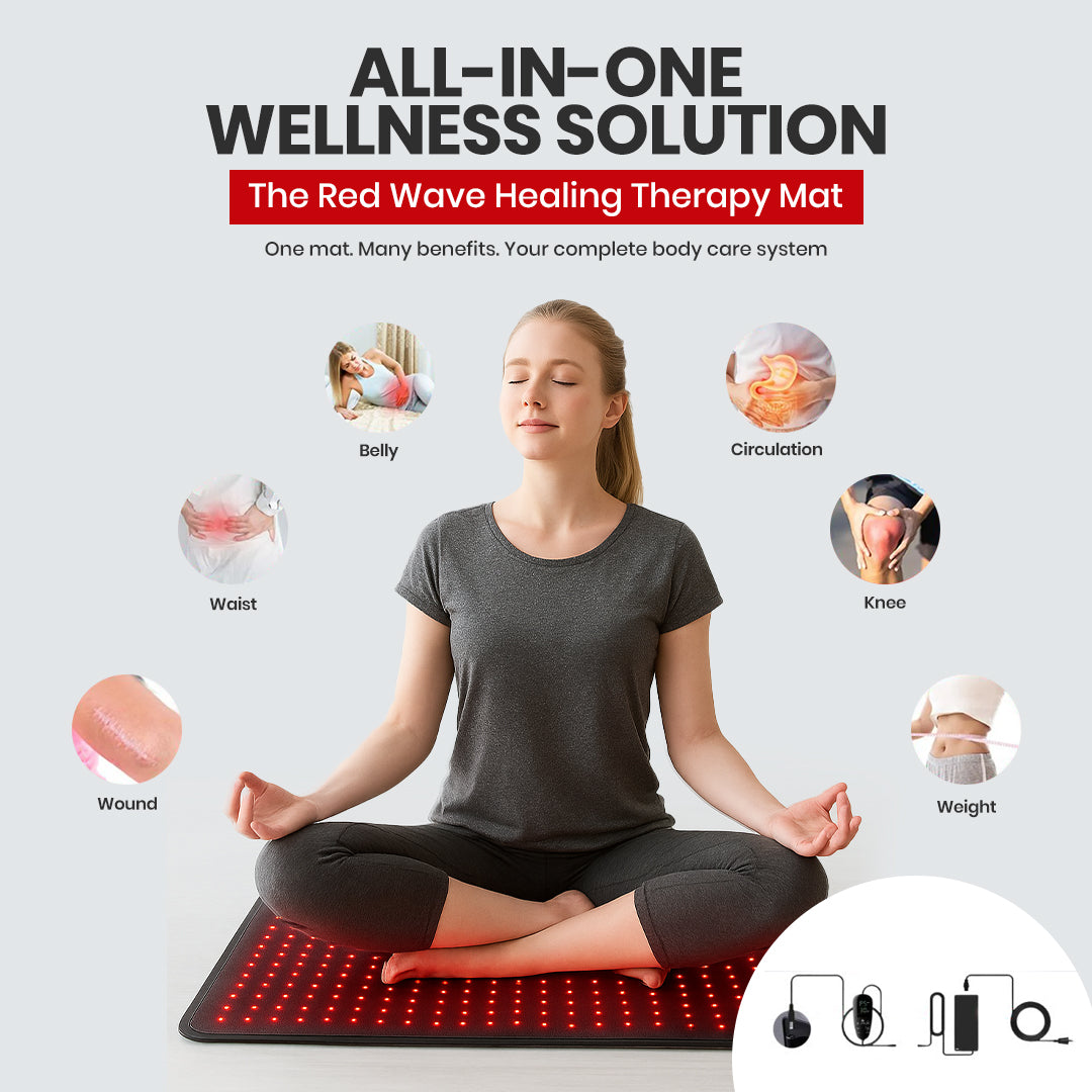 Red Wave Therapy Mat