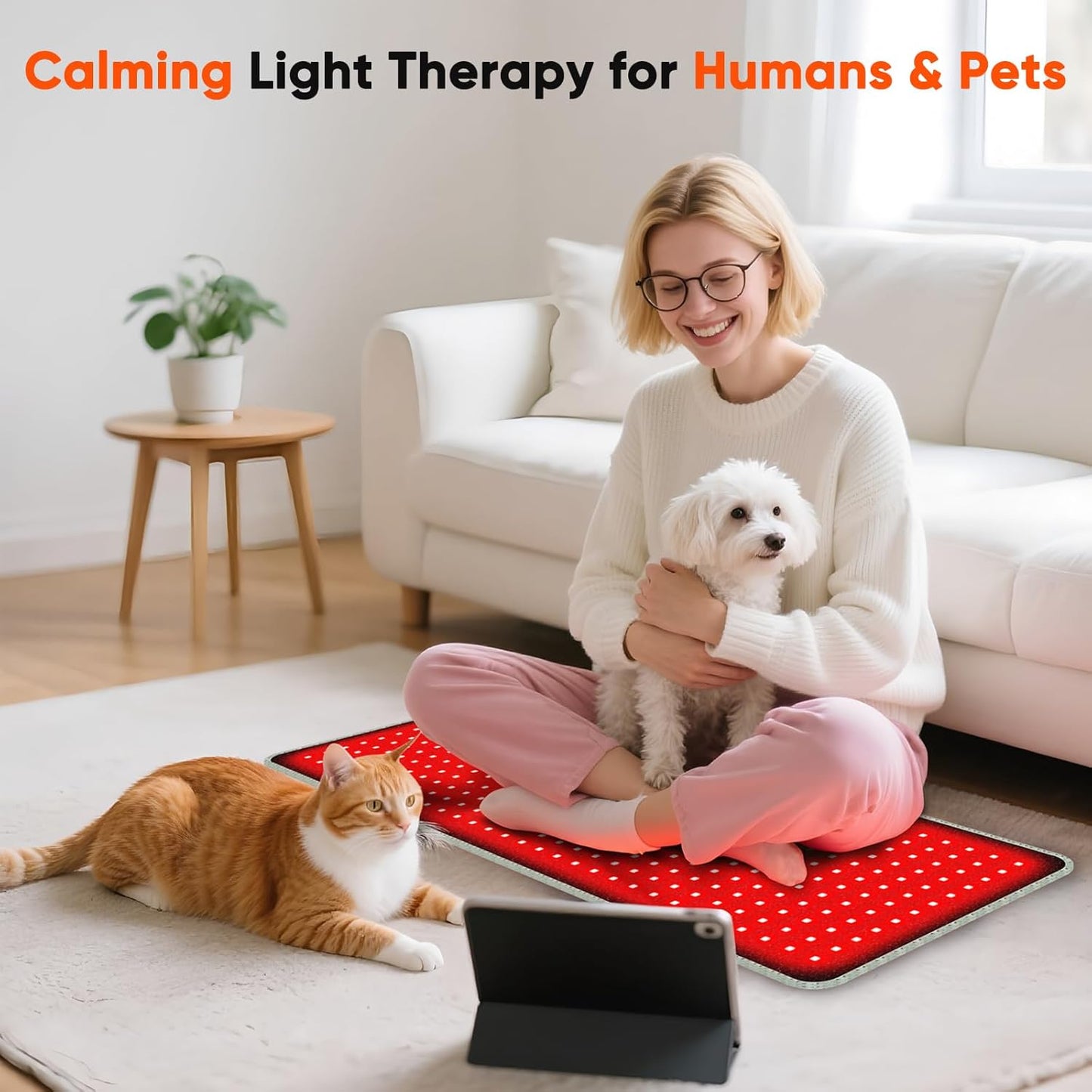Red Wave Therapy Mat