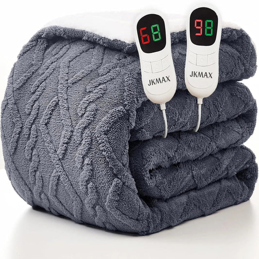 Heated Electric Blanket King Size 100x90