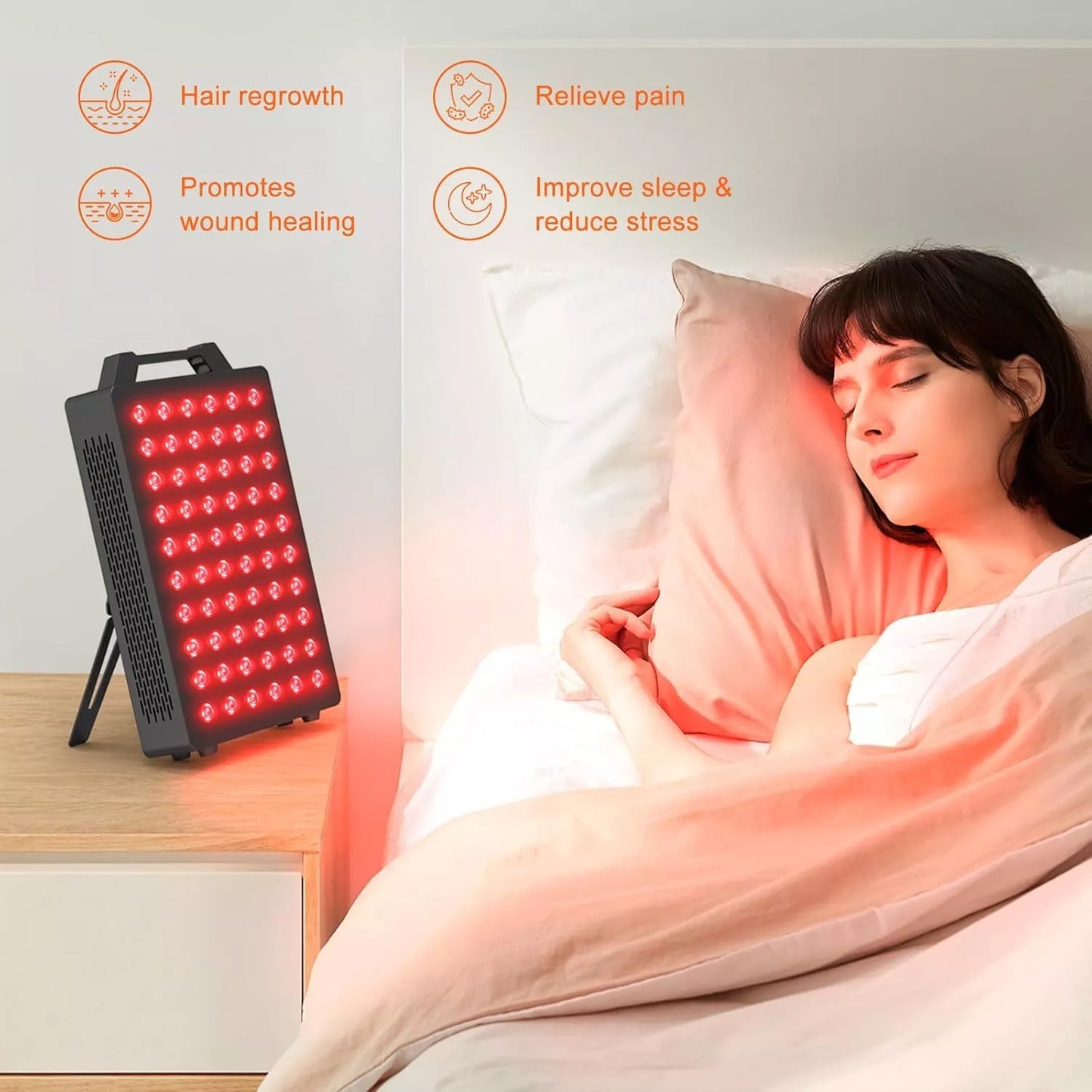 Red Wave Healing Infrared Light Therapy lamp
